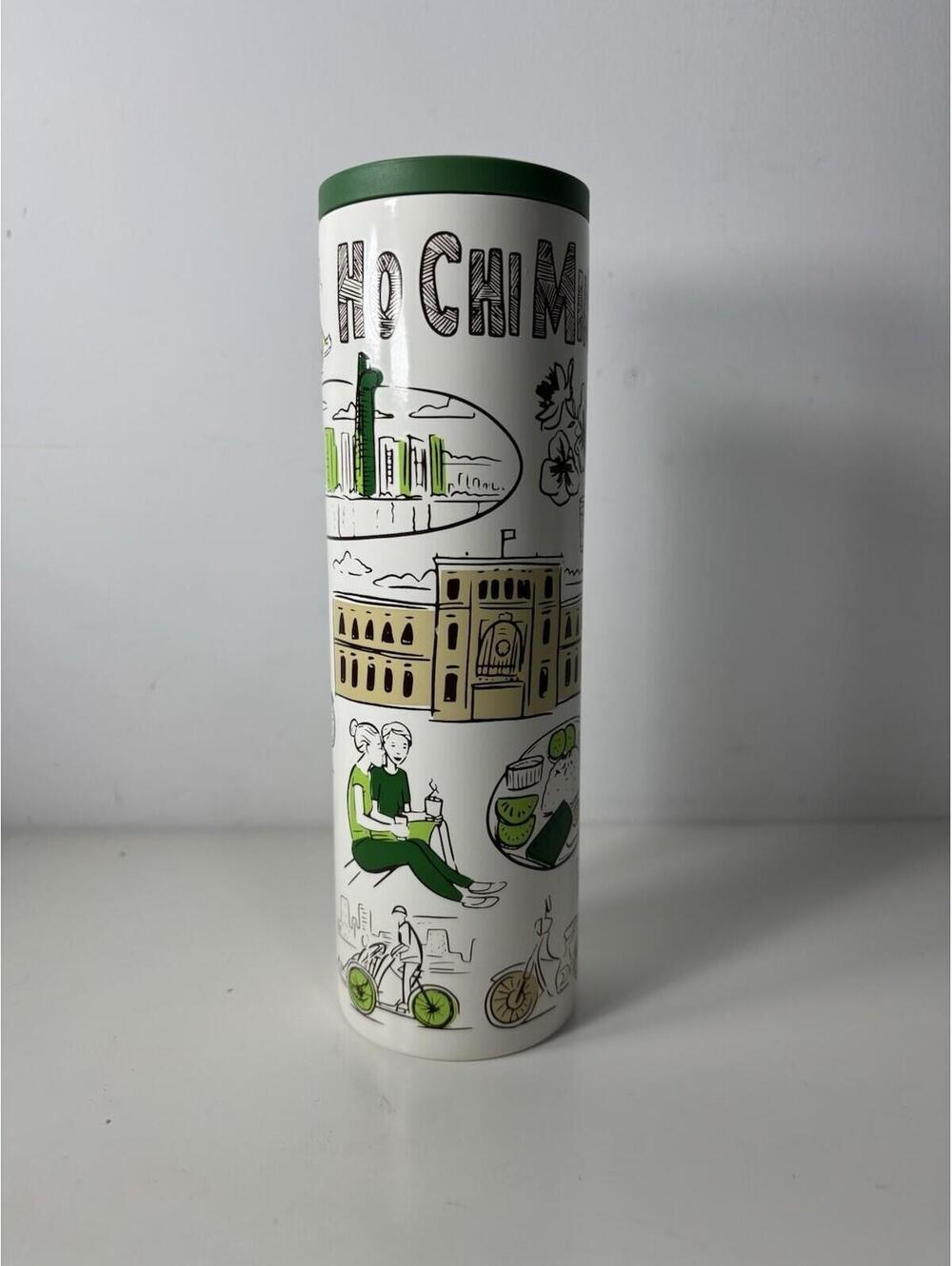 Starbucks Tumbler Ho Chi Minh Been There 16 oz Series Vietnam